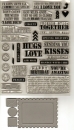 Die-namics /First Class Friend Die + Stamps